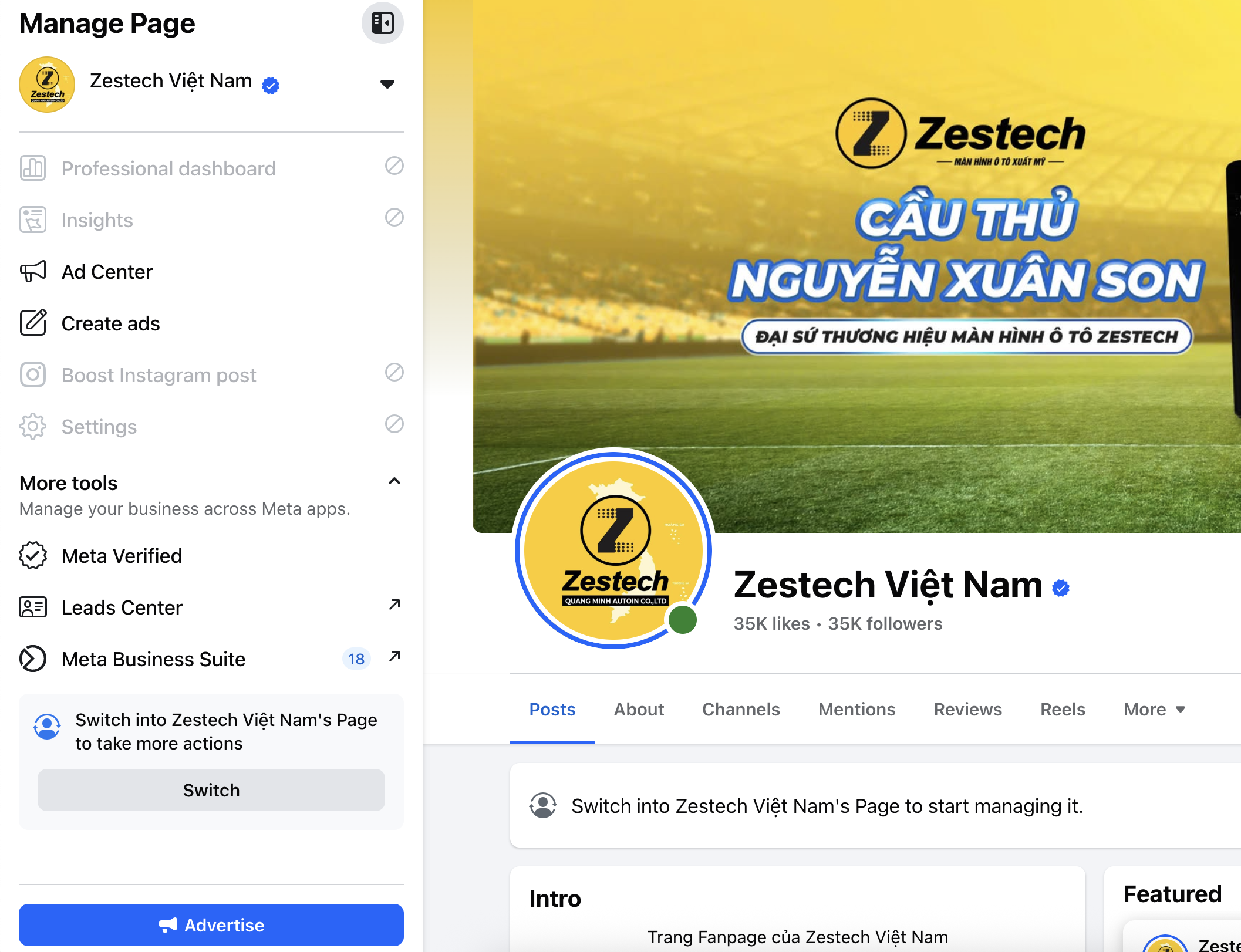 Tích xanh Zestech Việt Nam